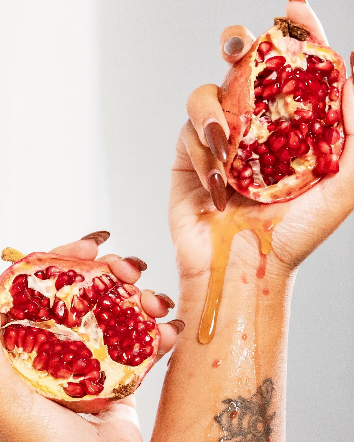 Pomegranate editorial photo